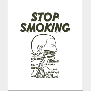 STOP SMOKING Posters and Art